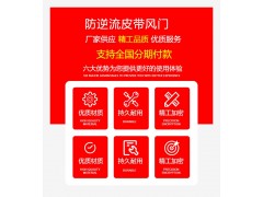 皮带过风门防逆流装置 煤矿用自动防逆流风门图1